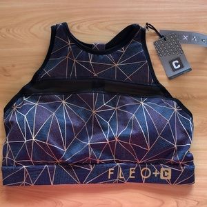 New Chestee X FLEO sports bra size 10